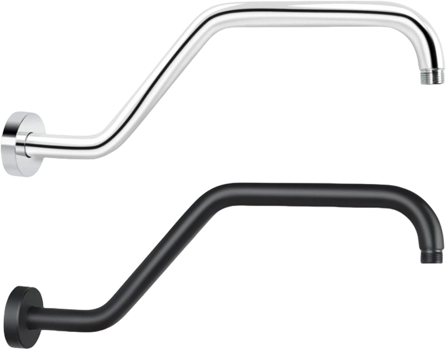 QINGFAN Multipurpose Matte Black Shower Arm