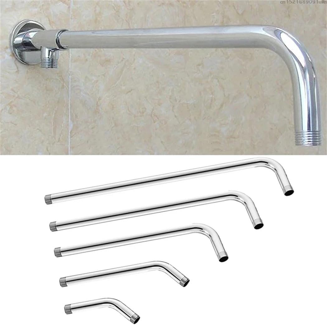 Adjustable Wall Mounted Shower Head Extension Arm 15Cm