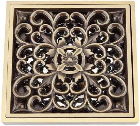 Antique Brass Floor Drain Cover for Bathroom