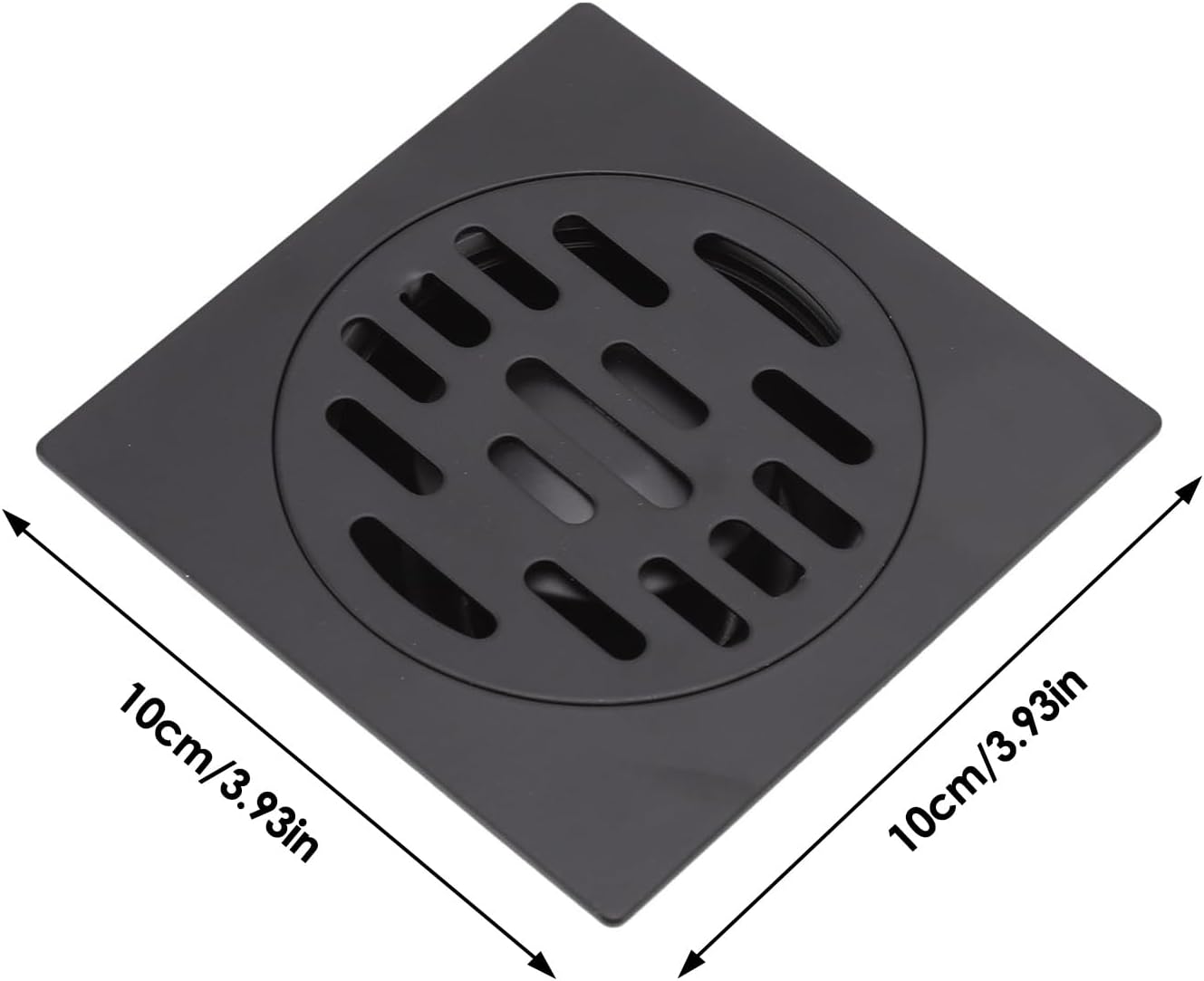 Stainless Steel Square Floor Drain for Kitchens and Bathrooms