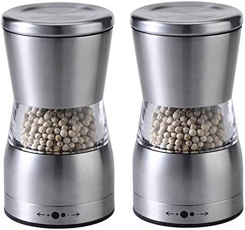 sdneNest Adjustable Salt and Pepper Shaker Set