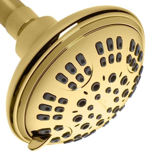 ShowerMaxx ImperialShine Gold Fixed Shower Head