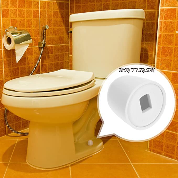 Universal Toilet Bolt Caps White 144 Inch 4 Pack
