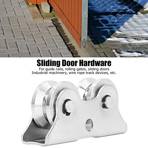 Yuecoom V Shape Double Bearing Caster for Heavy Duty Rolling Gates