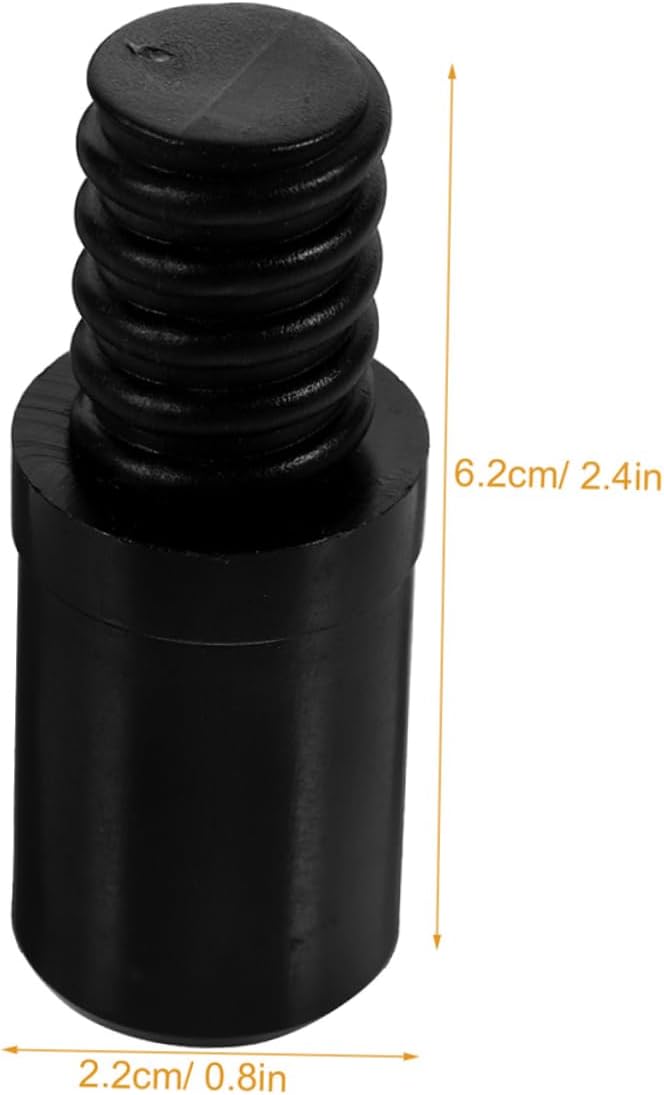 4pcs Plastic Broom Handle Threaded Tips for Extension Pole