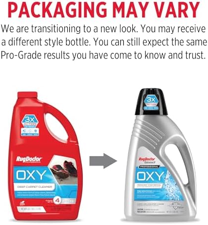 Rug Doctor X3 Commercial Carpet Cleaner with 48 oz Oxy Solution