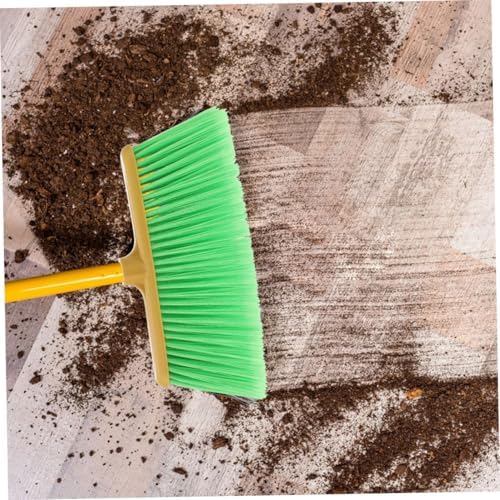 2pcs Durable Plastic Broom Head Refill Green