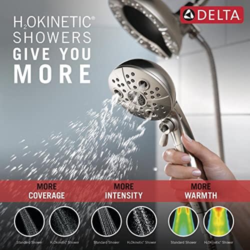 Delta In2ition Dual Shower Head with Handheld Spray