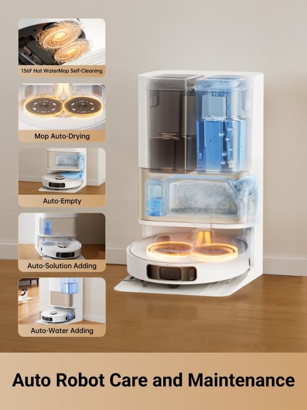 DREAME L10s Pro Ultra Heat Robot Vacuum and Mop Combo