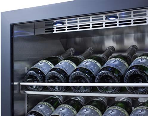 Summit Appliance SCR1156CH Commercial Wine Cellar 24 Wide