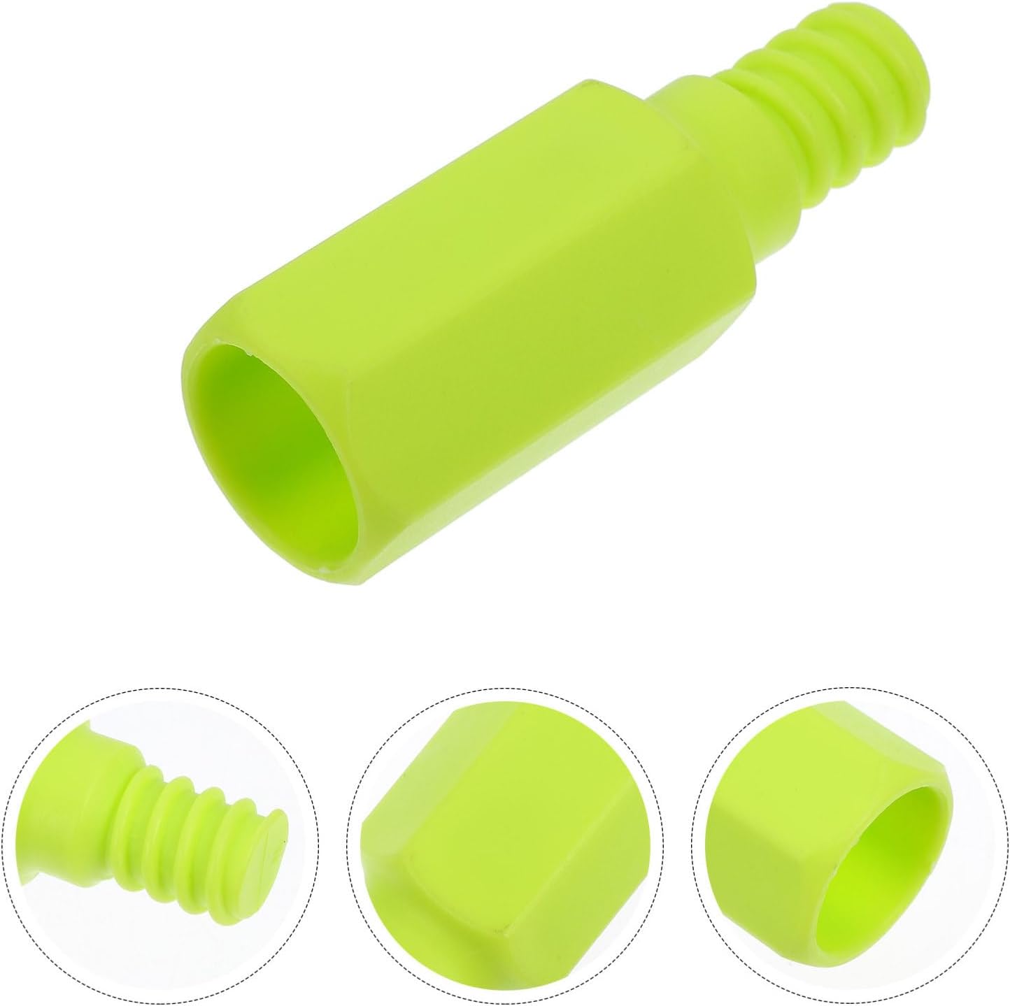 Heavy Duty Threaded Tip Replacement for Mop Broom Handle Adapter
