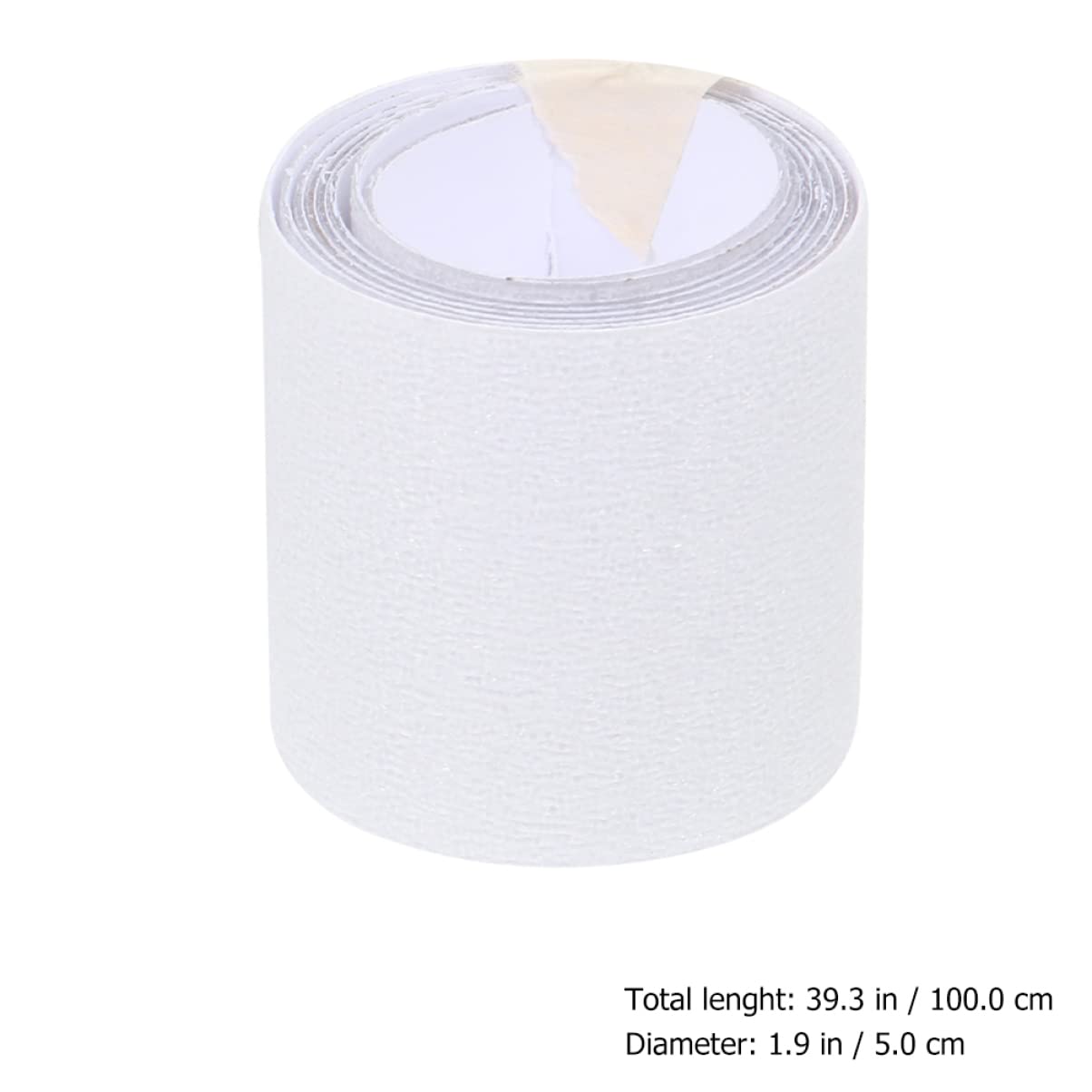 ULTECHNOVO 2 Rolls Non-Slip Transparent Duct Tape for Stairs and Pool