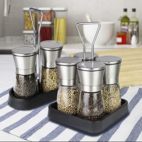 Stainless Steel Salt and Pepper Grinder Set of 2