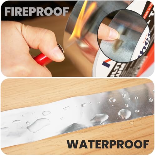 ADHES Heavy Duty Aluminum Foil Tape 2 Inch x 210 Feet