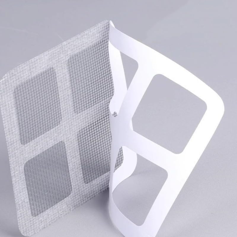 30 Pack Self Adhesive Drain Hair Catcher for Bath and Kitchen
