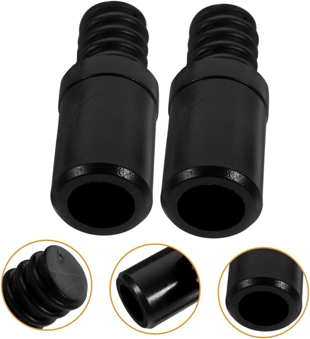 4pcs Plastic Broom Handle Threaded Tips for Extension Pole
