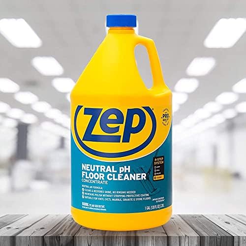 Zep Neutral pH Floor Cleaner 1 Gallon Case of 4 1
