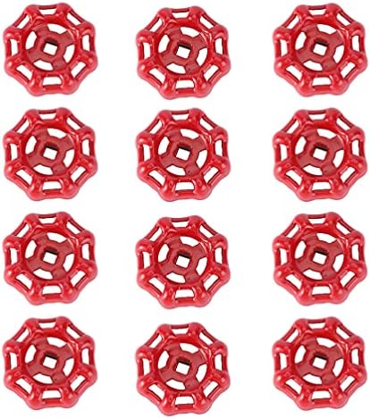 12pcs Stainless Steel Valve Hand Wheels for Water Pipe Fittings