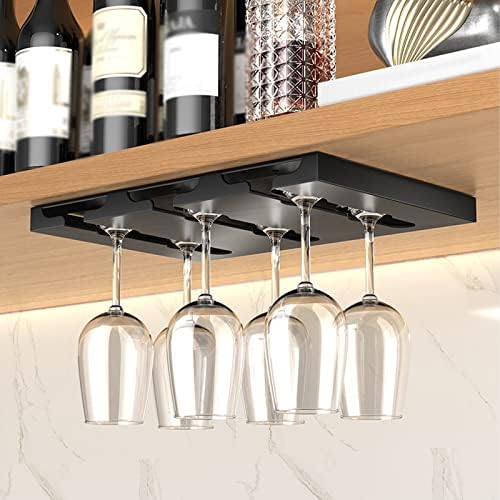 Gittcoll 3 Slot Stainless Steel Wine Glasses Rack