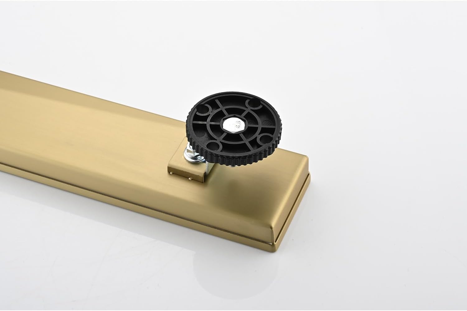 Benicabaly Linear Shower Drain with Brushed Gold Finish 1