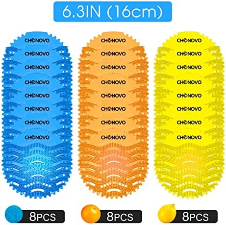 CHONOVO Urinal Deodorizer 24-Pack Scented Mats