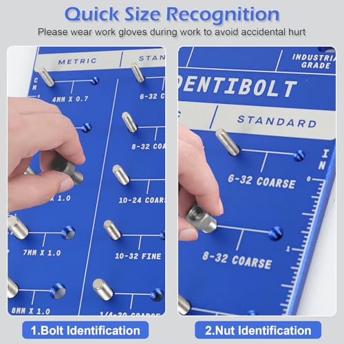 Sendoger Thread Checker for Nuts and Bolts