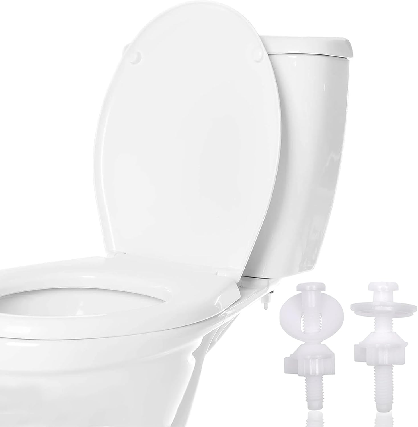 Wuffove Toilet Seat Screws Replacement Kit 4 Piece