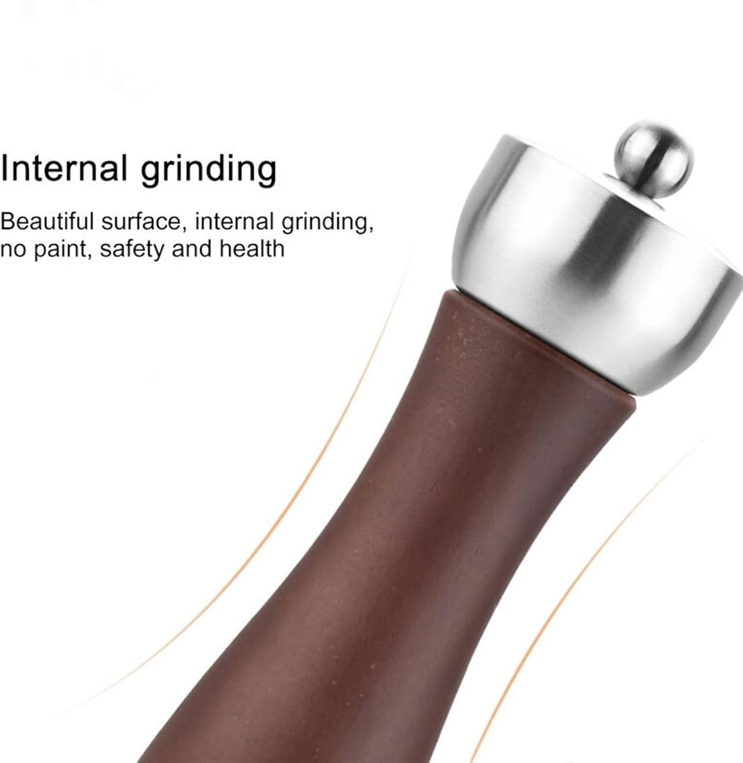 Adjustable Coarseness Spice Grinder Set with Salt and Pepper Mill