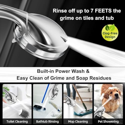 BESAQUO 10 Functions High Pressure Handheld Shower Head