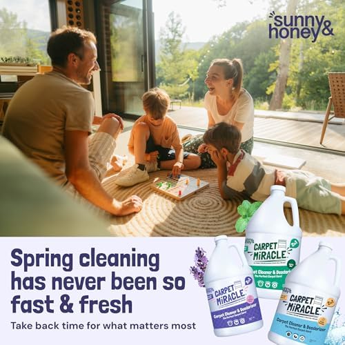 Sunny And Honey Carpet Cleaner Shampoo 32 Fl Oz Light Lavender