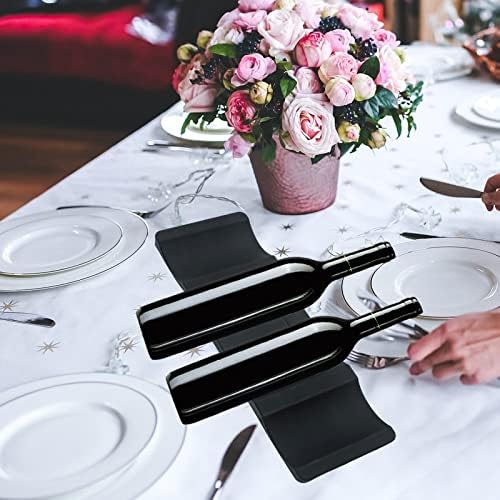 2 Pack Foldable Wine Stacker Set for Bottles and Cans