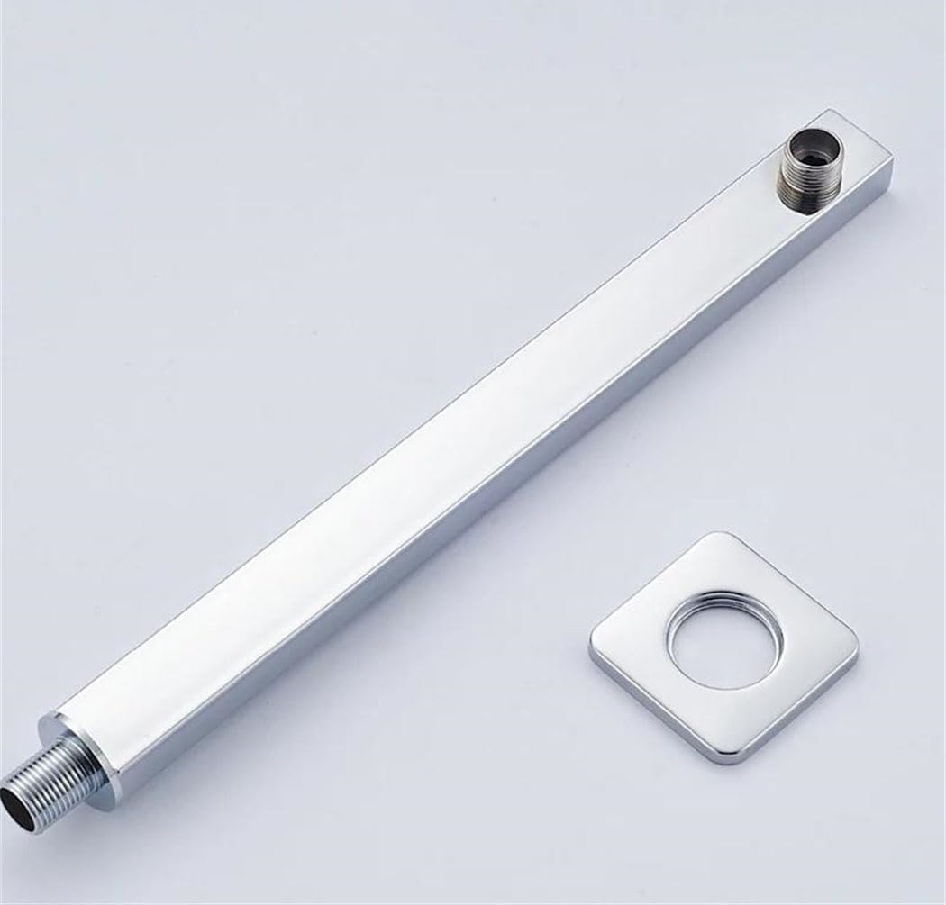 Durable Wall Mounted Shower Arm Chrome Brushed Nickel Matte Black