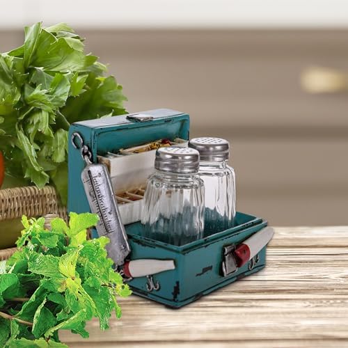 Pine Ridge Rustic Glass Salt and Pepper Shakers Set