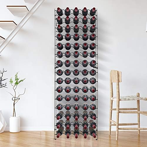 Sorbus 75 Bottle Freestanding Wine Rack - 15 Tier Storage