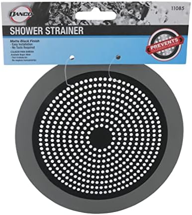 Danco 11085 Matte Black Shower Drain Strainer