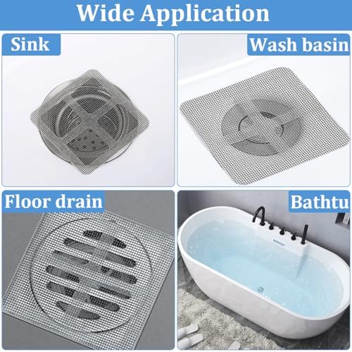 TORIHIKI Disposable Drain Hair Catcher 100 Pcs
