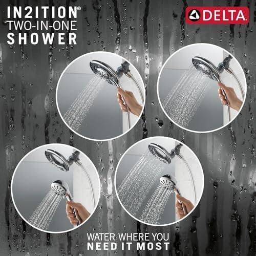 Delta In2ition 4 Setting 2-in-1 Handheld and Showerhead Chrome 1