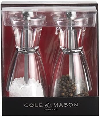 Cole Mason Precision Pina Salt and Pepper Mill Set