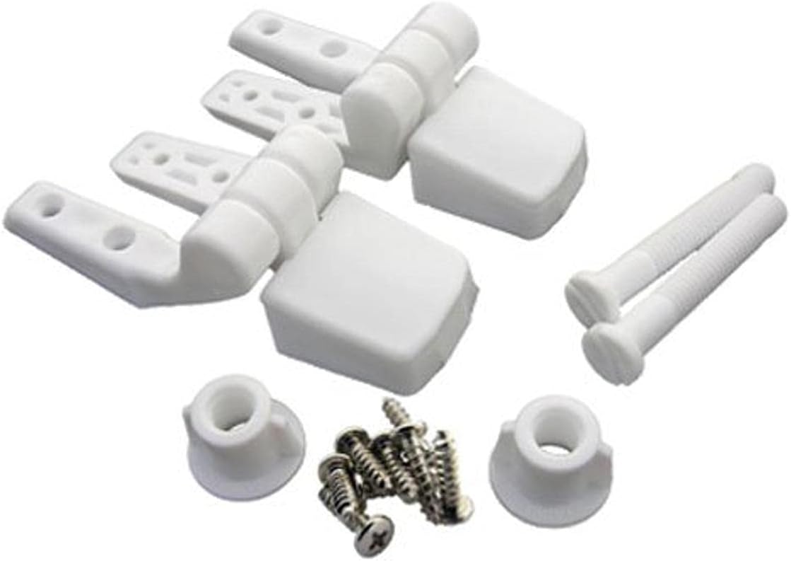 LASCO Toilet Seat Hinge Replacement 2 Pack