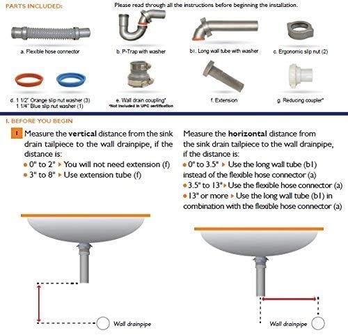 Coflex Universal Sink Drain Kit