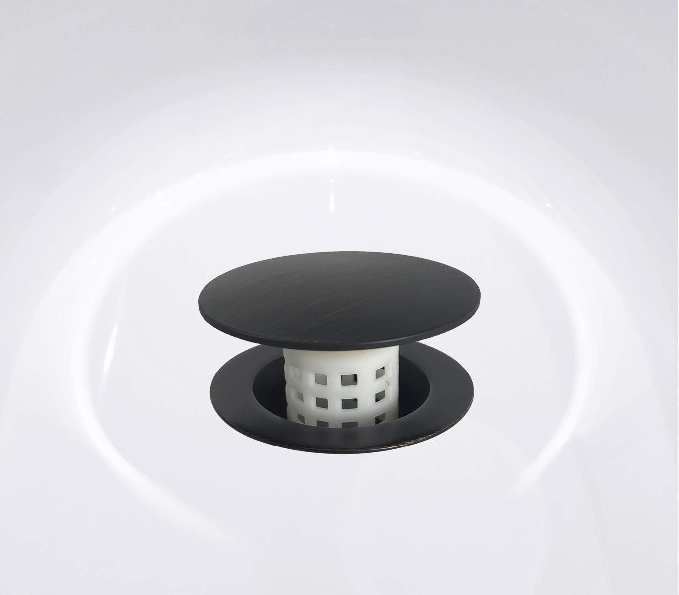 PermaFLOW Tub Drain Hair Catcher with 5 Finishes