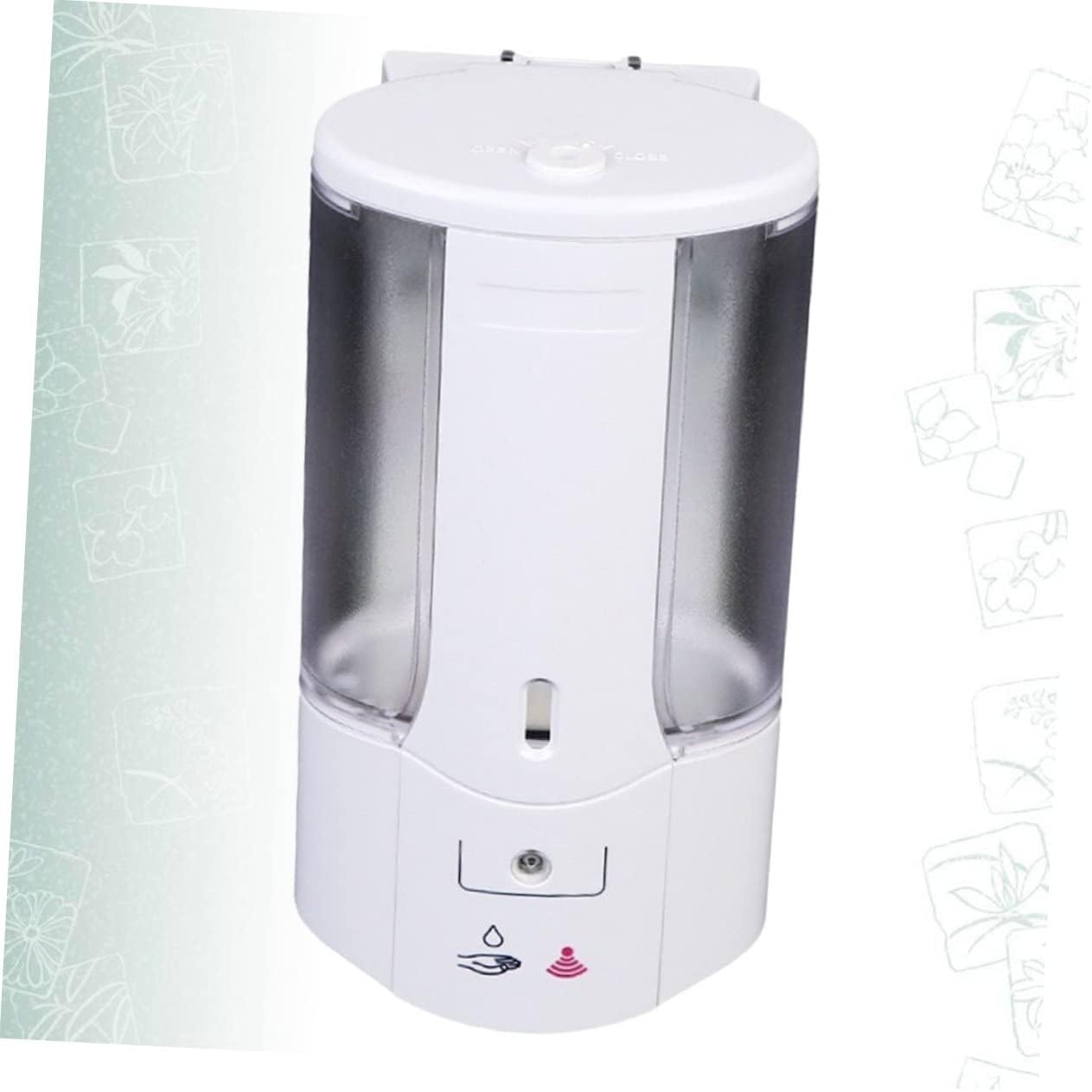 HAKIDZEL Wall Mounted Touchless Abs Soap Dispenser