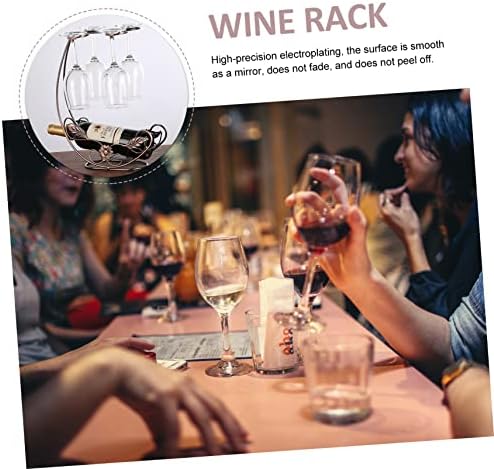 Cabilock Iron Wine Goblet Rack for Home Decor