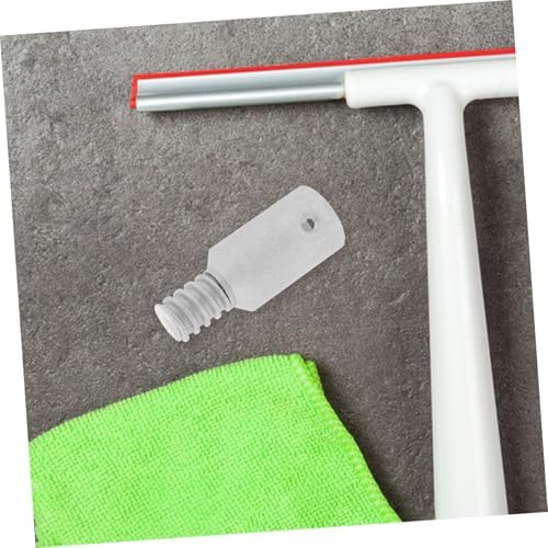 2pcs Metal Threaded Tip Replacement Kit for Broom and Mop Handles