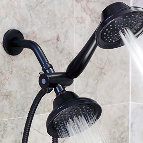 Aqua Elegante 6 Inch Stainless Steel Shower Arm with Flange