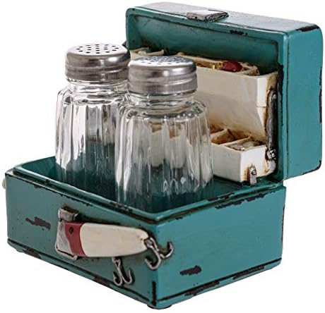 Pine Ridge Rustic Glass Salt and Pepper Shakers Set