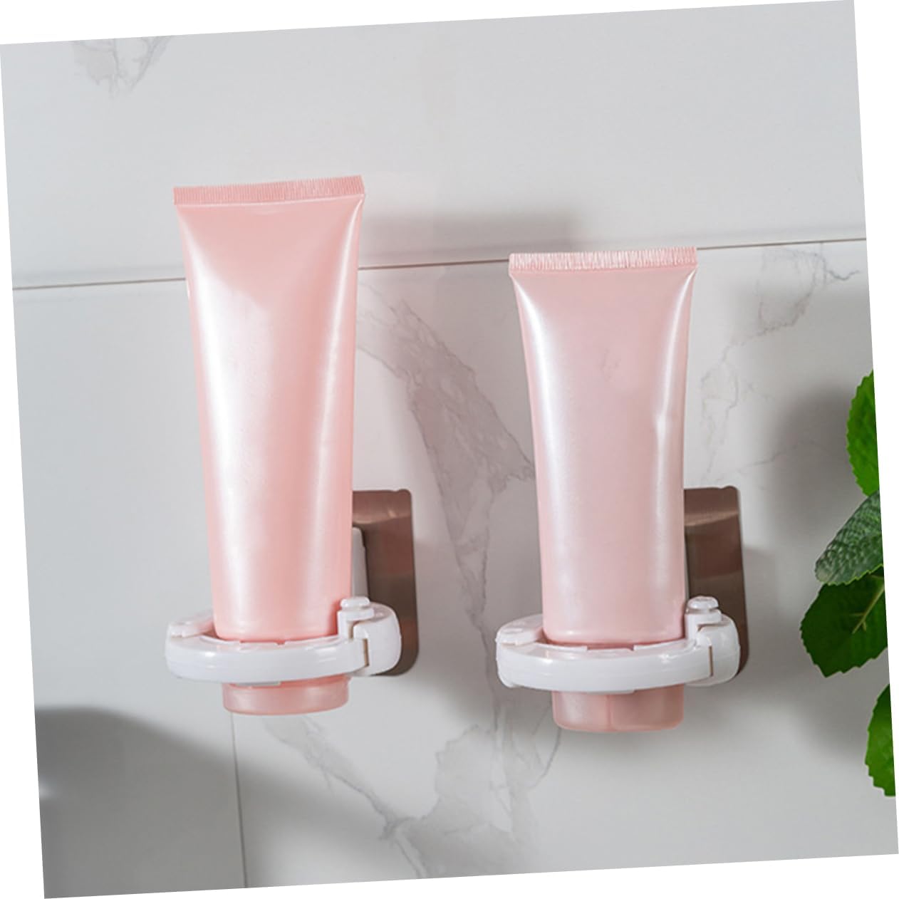 Strong Load-bearing Wall-mounted Shampoo Rack with Self-adhesive No Holes