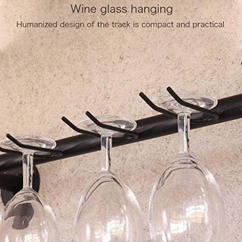 Industrial Wine Rack With Lamp For Bar And Home
