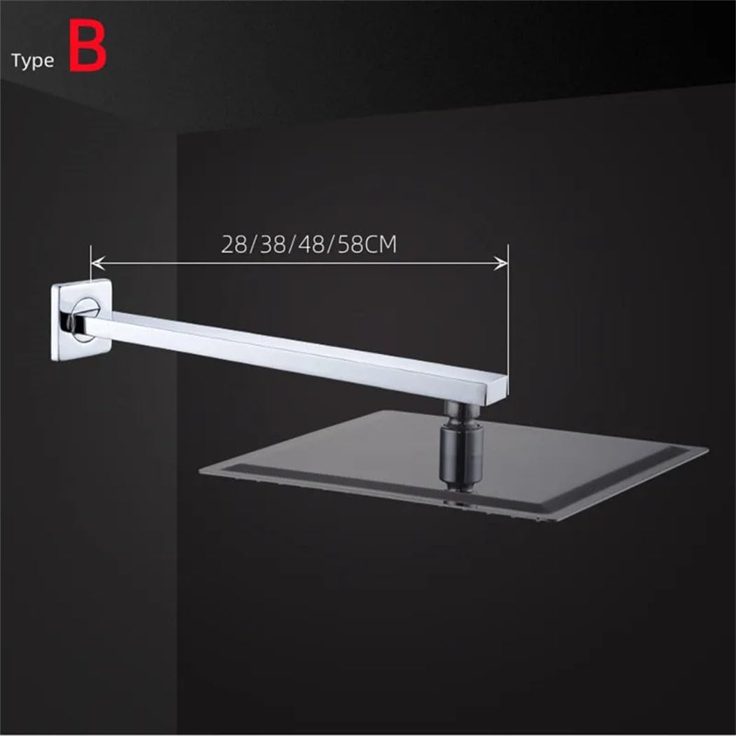 Stainless Steel Chrome Plated Shower Arm Extension Pipe
