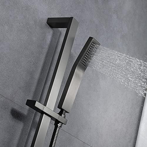 Cascada 27 12 Inch Shower Slide Bar with 360 Adjustable Handheld Holder